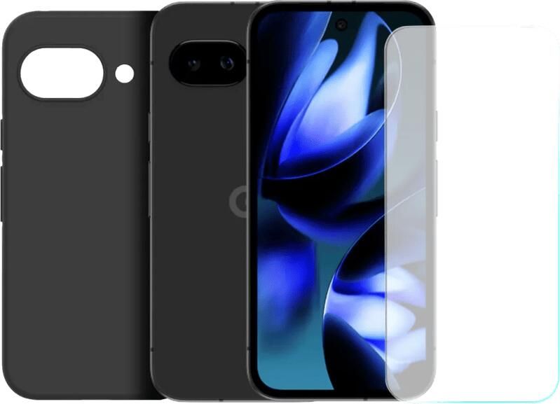 Google Pixel 9a 256GB Zwart 5G + Basis Accessoirepakket
