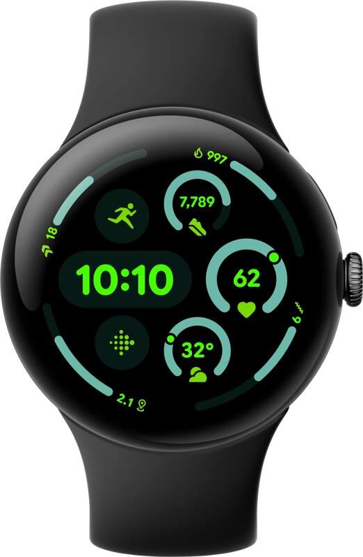 Google Pixel Watch 3 Zwart 45mm