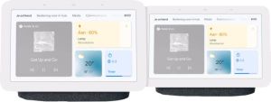 Google Nest Hub 2 Charcoal 2-pack