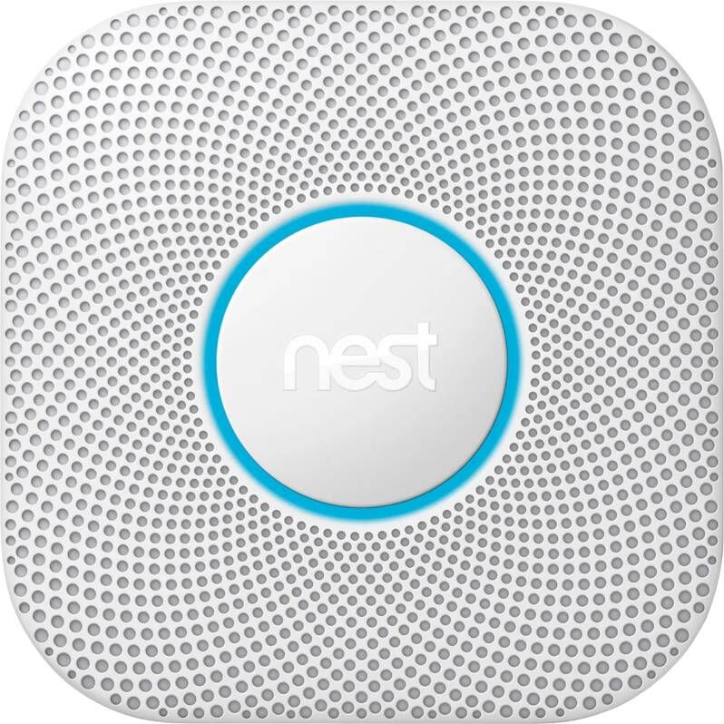 Google Nest Rook- En Koolmonoxidemelder Protect + Verwisselbare Batterij