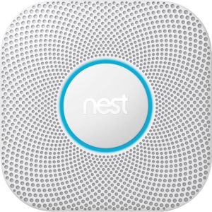 Google Nest Protect V2 Netstroom rook-en koolmonixidemelder (230 V)