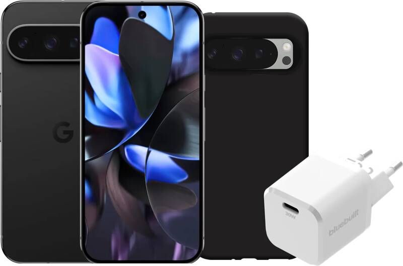 Google Pixel 9 Pro 256GB Zwart 5G + Accessoirepakket