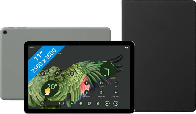 Google Pixel Tablet 11 inch 128GB Wifi Grijs + Back Cover Grijs