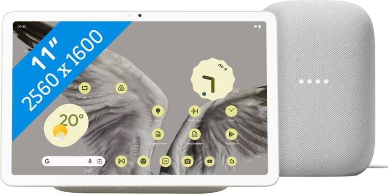 Google Pixel Tablet 128GB Wifi Crème + Nest Audio Chalk