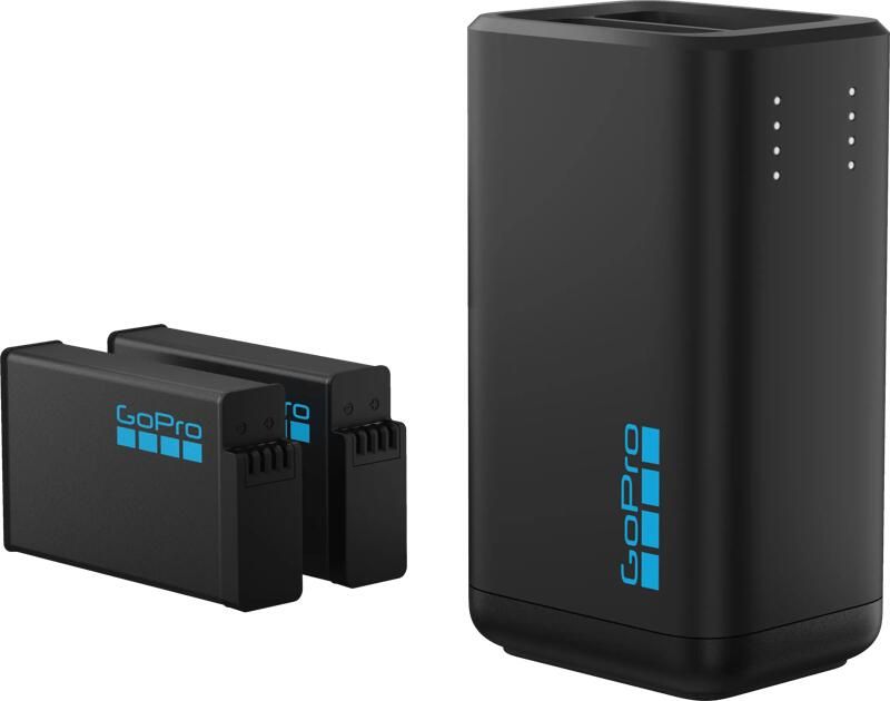 Gopro Dual Battery Charger + Enduro Batteries (2x) ( MAX2)