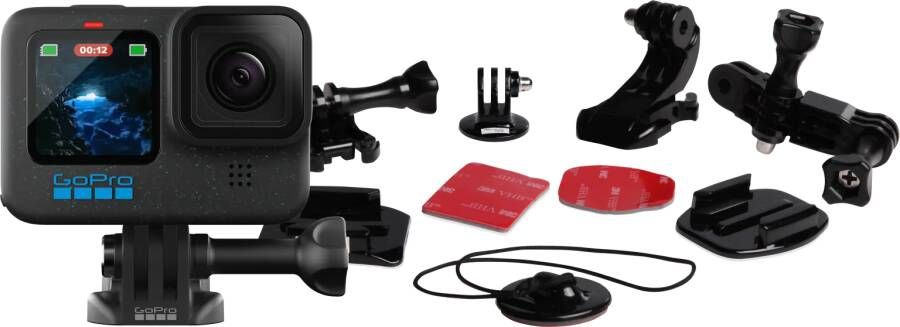 Gopro HERO 12 Black + Bevestigingskit