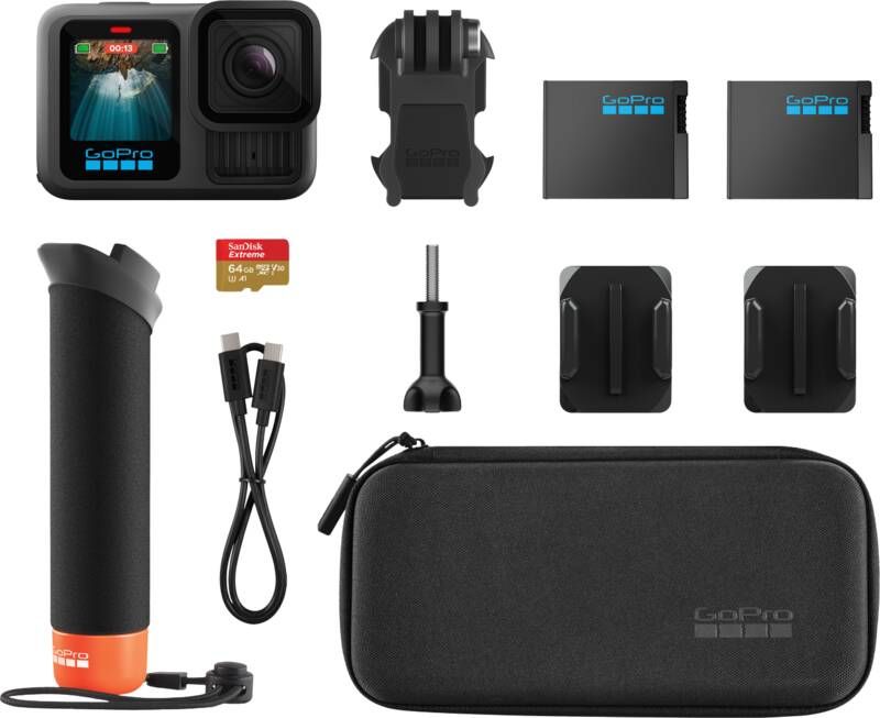 Gopro HERO 13 Black Accessory Bundle