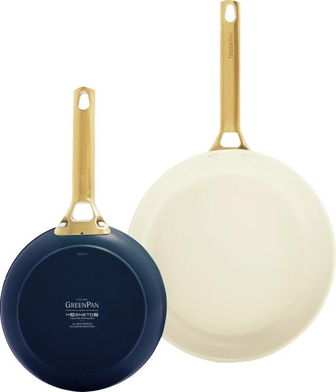 Greenpan Padova Reserve 20 + 26 cm koekenpannenset Oxford Blue