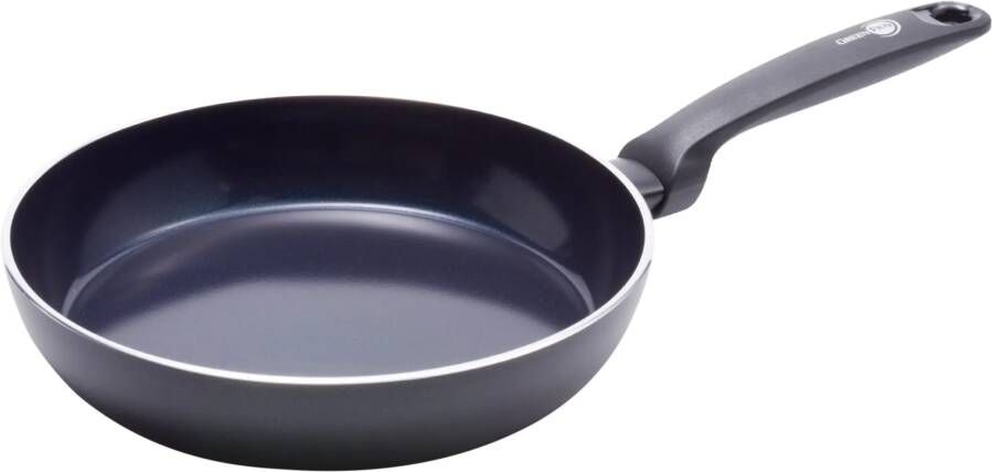 Greenpan Koekenpan Torino Zwart ø 20 cm Keramische anti-aanbaklaag