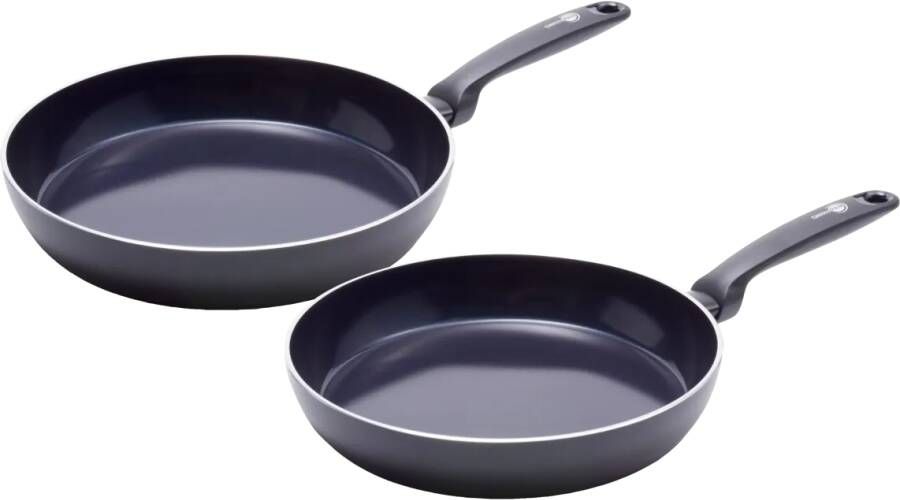 Greenpan Torino Keramische koekenpannenset 24 + 28 cm