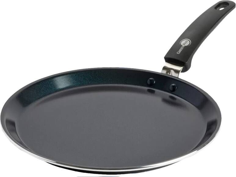 Greenpan Pannenkoekenpan Torino Zwart ø 28 cm Keramische anti-aanbaklaag