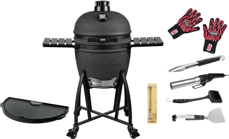 Grill Guru Prime Matte Black Large Masterpakket