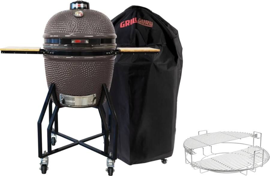 Grill Guru Original Large MT RVS Hoespakket
