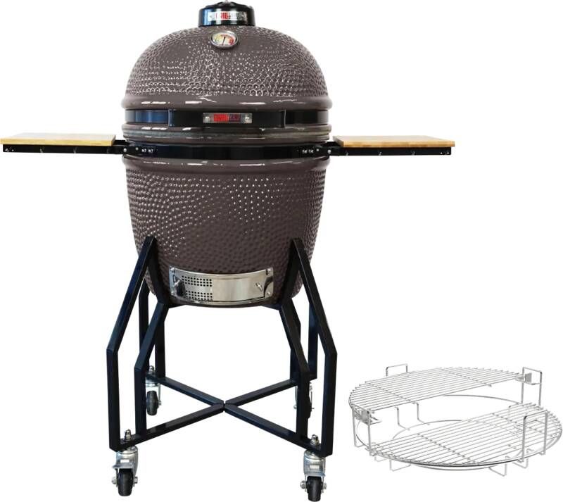 Grill Guru Original Large MT RVS + Multi Level Cooking System Large