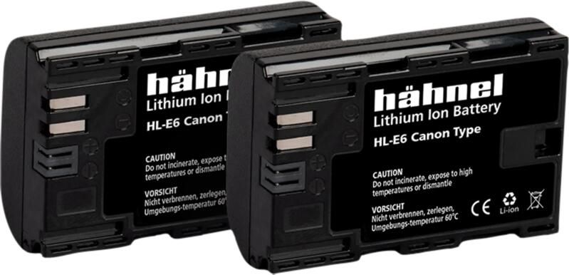 Hahnel HL-E6 Canon Type Twinpack