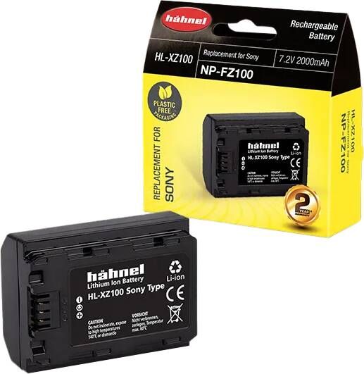 Hahnel HL-XZ100 Sony | Batterijen voor camera's | Kabels Adapters&Laders Batterijen&Accu's | 10001752
