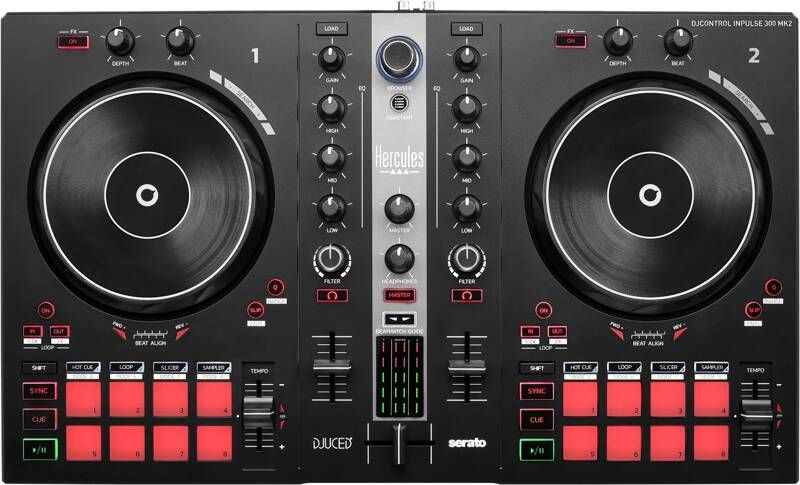 Hercules DJ Control Inpulse 300 MK2 zwart
