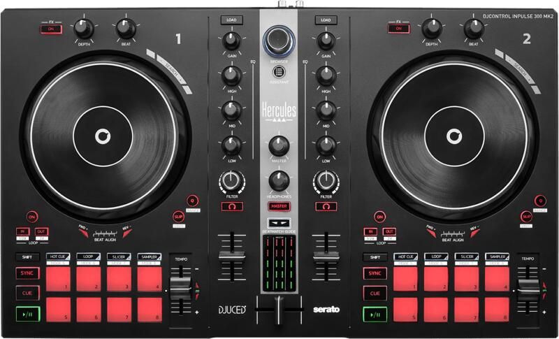 Hercules DJ Control Inpulse 300 MK2 zwart
