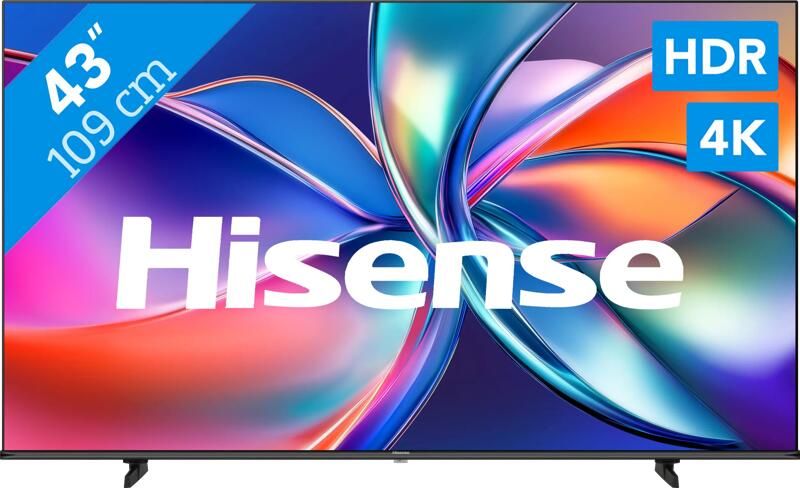 Hisense QLED 43E7Q (2025) | 4K Ultra HD TV's | Beeld&Geluid Televisies | 6942351418407