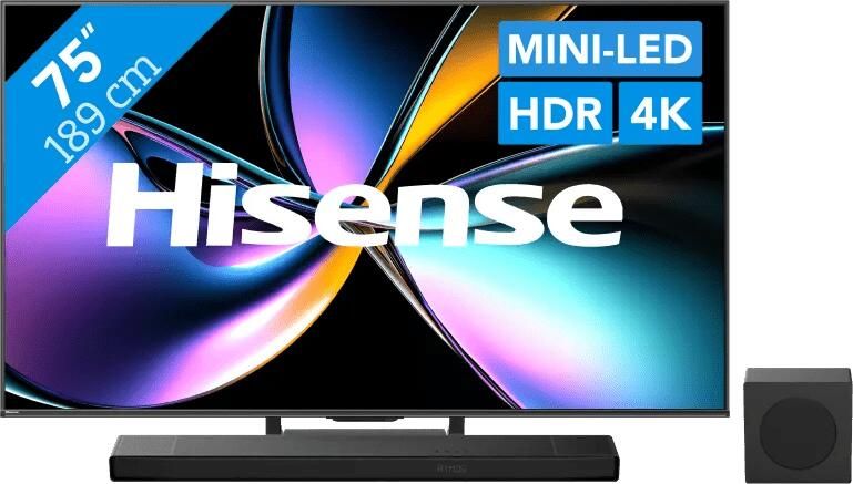 Hisense 75" ULED Mini-led U79Q PRO (2025) + AX3120Q