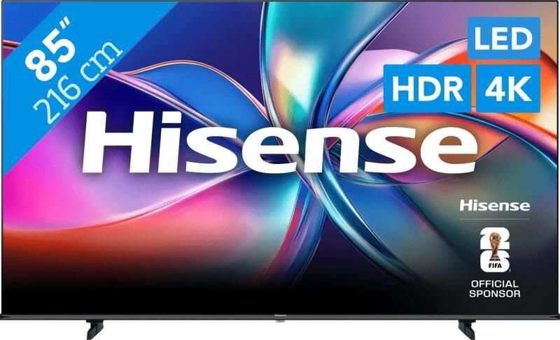 Hisense QLED 85E7Q (2025) | 4K Ultra HD TV's | Beeld&Geluid Televisies | 6942351419084