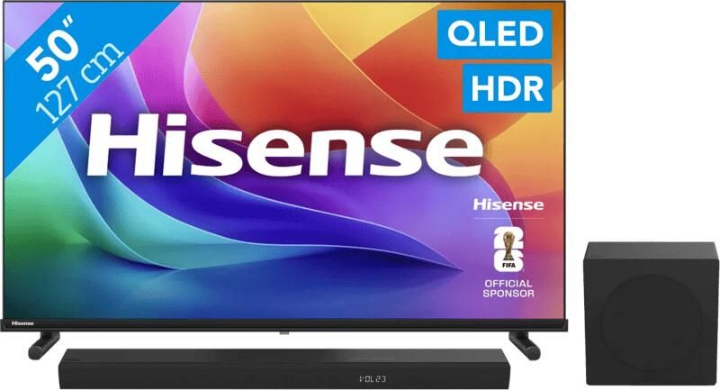Hisense QLED 50" A59S (2026) + HS3100