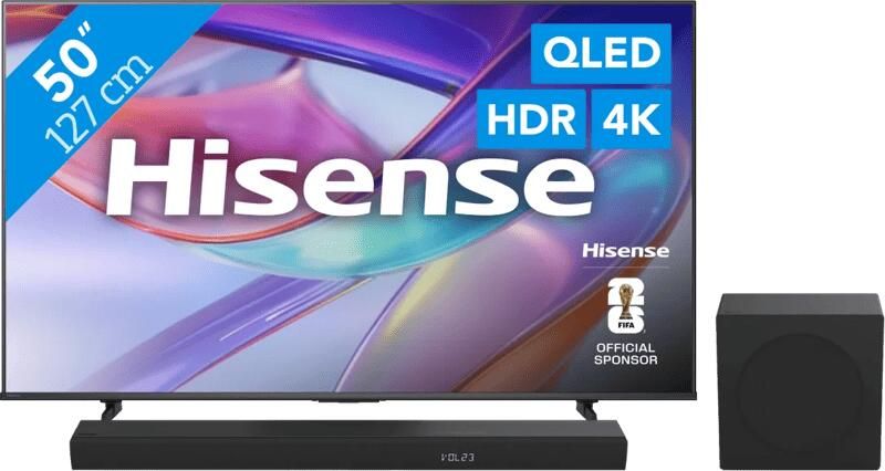 Hisense QLED 50" E79S (2026) + HS3100