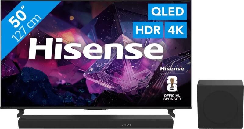 Hisense QLED 50" E79S PRO (2026) + HS3100