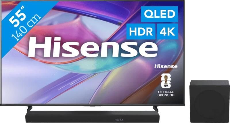 Hisense QLED 55" E79S (2026) + HS3100