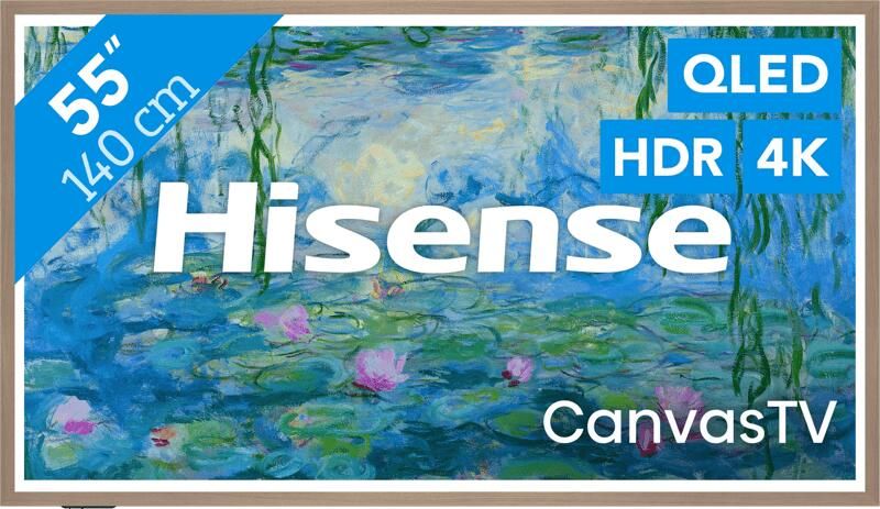 Hisense Canvas TV 55S7S (2026) 55 inch QLED TV