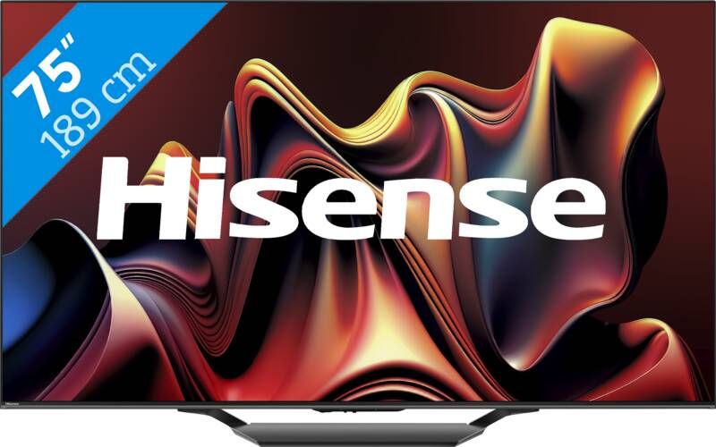 Hisense ULED MiniLED 75U7NQ | 4K Ultra HD TV's | Beeld&Geluid Televisies | 6942351404608