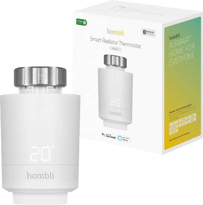 Hombli Smart BT Radiator Thermostat Add-on Slimme thermostaat