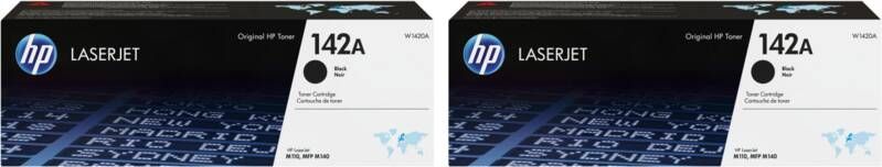 HP 142A Toner Zwart Duo Pack