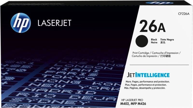 HP 26A Toner Cartridge Black | Cartridges&Toners | Computer&IT Printen&Scannen | CF226A