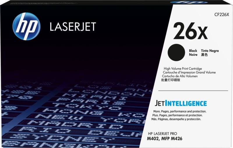 HP 26X LaserJet Toner Zwart (Hoge Capaciteit)