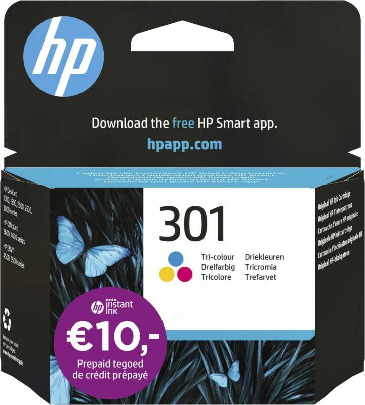 HP Blister 301 Tri-color Ink Cartridge | Cartridges&Toners | Computer&IT Printen&Scannen | CH562EE