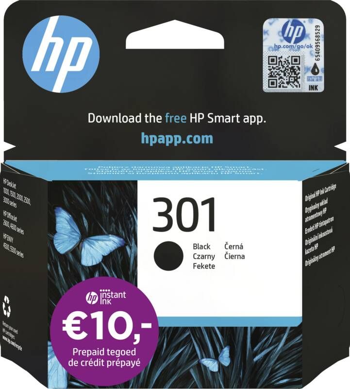 HP 301 Black Cartridge | Cartridges&Toners | Computer&IT Printen&Scannen | CH561EE