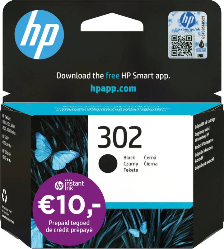 HP F6U66AE ink cartridge black No. 302 | Cartridges&Toners | Computer&IT Printen&Scannen | F6U66AE