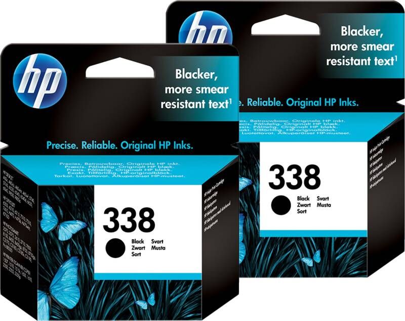 HP 338 Cartridges Zwart Duo Pack