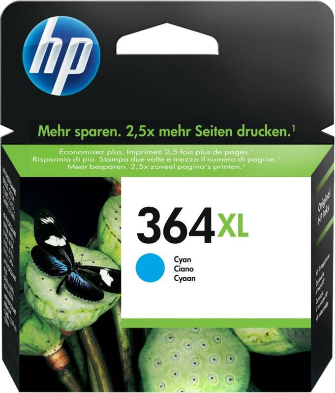 HP cartridge 364XL Instant Ink (Cyaan)