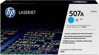 HP Originele 507A cyaan LaserJet toner (CE401A) voor LaserJet Enterprise M551 M575 LaserJet Pro M570