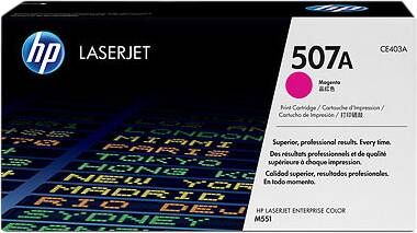 HP Toner CE 403 A magenta No. 507 A