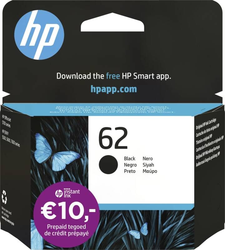 HP C2P04AE ink cartridge black No. 62 | Cartridges&Toners | Computer&IT Printen&Scannen | C2P04AE