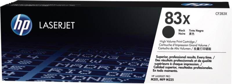 HP 83X Toner Zwart (Hoge Capaciteit)