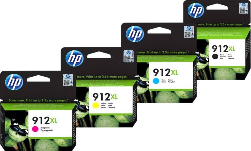 HP 912XL Cartridge Combo Pack