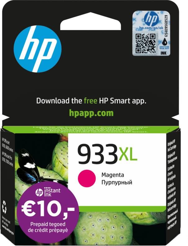 HP 933XL originele magenta grote capaciteit inktcartridge voor OfficeJet 6100 6600 6700 7100 7510 7610 (CN055AE)