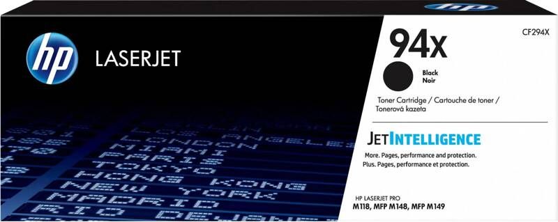 HP 94X High Yield Original LaserJet Toner Cartridge | Cartridges&Toners | Computer&IT Printen&Scannen | 0192545654494