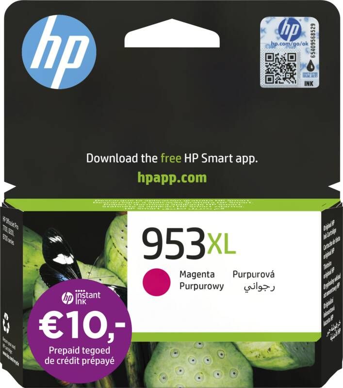 HP F6U17AE Inktpatroon magenta nr. 953 XL