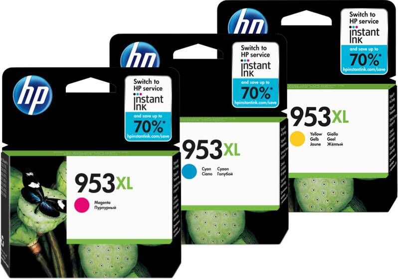 HP 953XL Cartridges Combo Pack