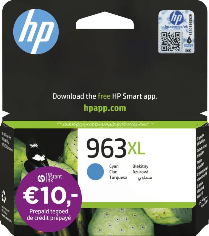 HP 963XL 22.77 ml High Yield cyan 3JA27AE#BGX | Cartridges&Toners | Computer&IT Printen&Scannen | 0192545866507